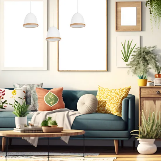 Milagro Studio fehér-barna függesztett lámpa (MIL-MLP8848) E27 3 izzós IP20