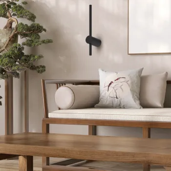 Milagro Swing fekete LED fali lámpa  (MIL-ML1009) LED 1 izzós IP20