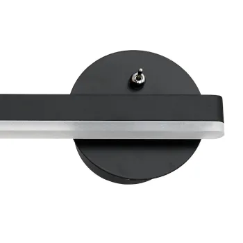 Milagro Sydney fekete LED fali lámpa  (MIL-ML6346) LED 1 izzós IP20