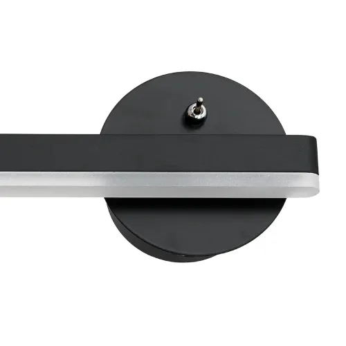 Milagro Sydney fekete LED fali lámpa  (MIL-ML6346) LED 1 izzós IP20