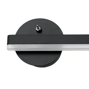 Milagro Sydney fekete LED fali lámpa  (MIL-ML6348) LED 1 izzós IP20