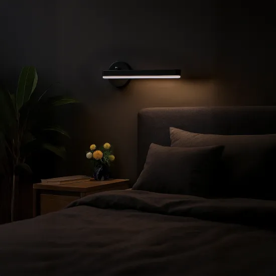 Milagro Sydney fekete LED fali lámpa  (MIL-ML6348) LED 1 izzós IP20