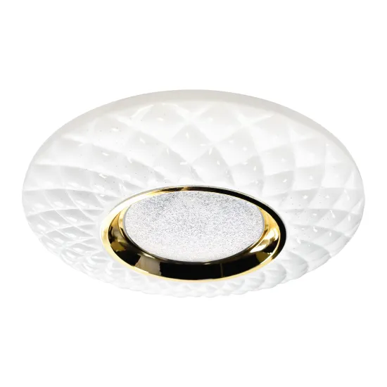 Milagro Tokyo arany-fehér távirányítós LED mennyezeti lámpa (MIL-ML8125) LED 1 izzós IP20