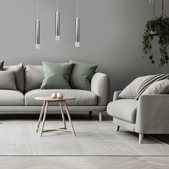 Milagro Tubi króm függesztett lámpa (MIL-ML8875) GU10 1 izzós IP20