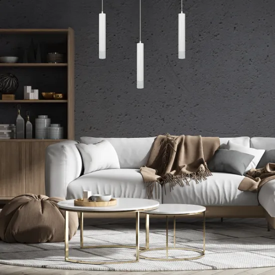 Milagro Tubi fehér függesztett lámpa (MIL-ML8878) GU10 1 izzós IP20