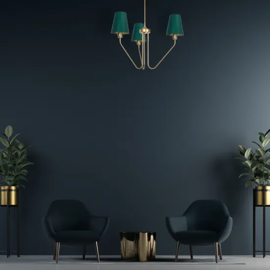 Milagro Victoria fekete csillár (MIL-MLP4907) E27 3 izzós IP20