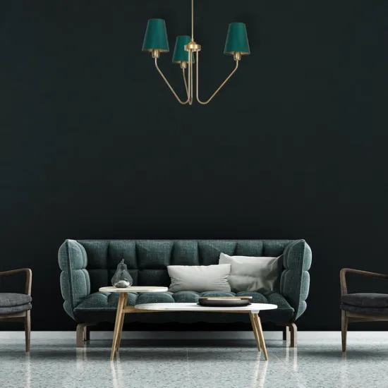 Milagro Victoria fekete csillár (MIL-MLP4907) E27 3 izzós IP20