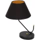 Milagro Victoria fekete-arany asztali lámpa (MIL-MLP4914) E27 1 izzós IP20