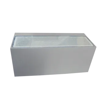 Norlys Asker Big matt króm LED kültéri fali lámpa (NO-1300AL) LED 1 izzós IP65