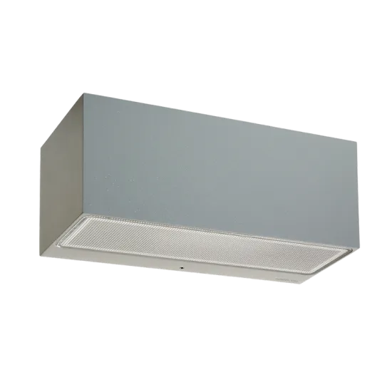 Norlys Asker Big matt króm LED kültéri fali lámpa (NO-1302AL) LED 1 izzós IP65