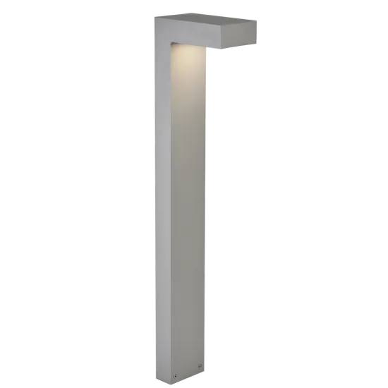 Norlys Asker matt króm LED kültéri állólámpa (NO-1311AL) LED 1 izzós IP65