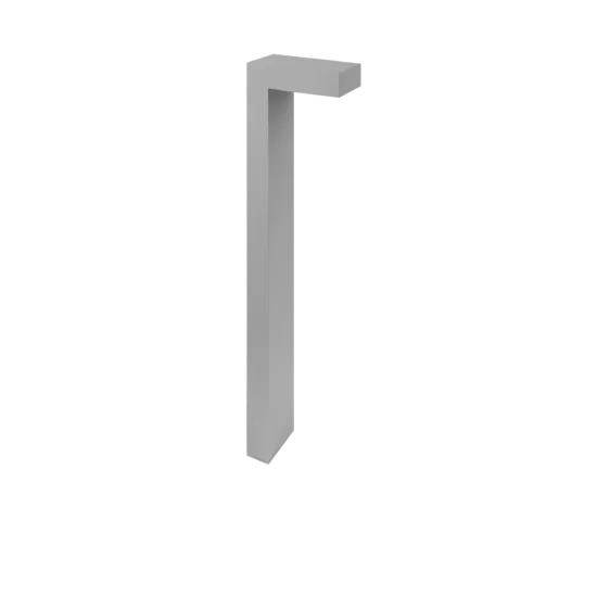 Norlys Asker matt króm LED kültéri állólámpa (NO-5124AL) LED 1 izzós IP65