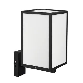 Norlys Lofoten fekete-matt kültéri fali lámpa (NO-1963B) E27 1 izzós IP44