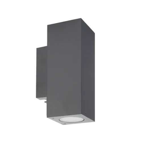 Norlys Sandvik grafit kültéri fali lámpa (NO-1730GR) GU10 2 izzós IP65
