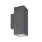 Norlys Sandvik grafit kültéri fali lámpa (NO-1730GR) GU10 2 izzós IP65