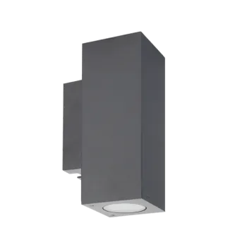 Norlys Sandvik grafit LED kültéri fali lámpa (NO-1732GR) LED 2 izzós IP65