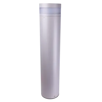 Norlys Stavanger matt króm kültéri állólámpa (NO-1243AL) E27 1 izzós IP65