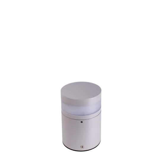 Norlys Stavanger matt króm kültéri állólámpa (NO-1248AL) E27 1 izzós IP65