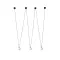 Orlicki Design Movo III fekete-fehér függesztett lámpa (OR-OR84252) G9 3 izzós IP20
