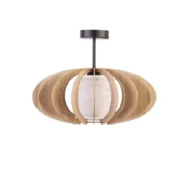 Sigma Modern barna-fekete mennyezeti lámpa (SIG-31322) E27 1 izzós IP20