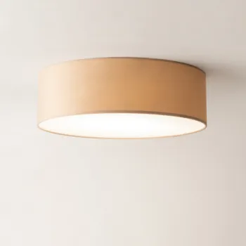 Sigma Soft bézs-fehér mennyezeti lámpa (SIG-40655) E27 2 izzós IP20