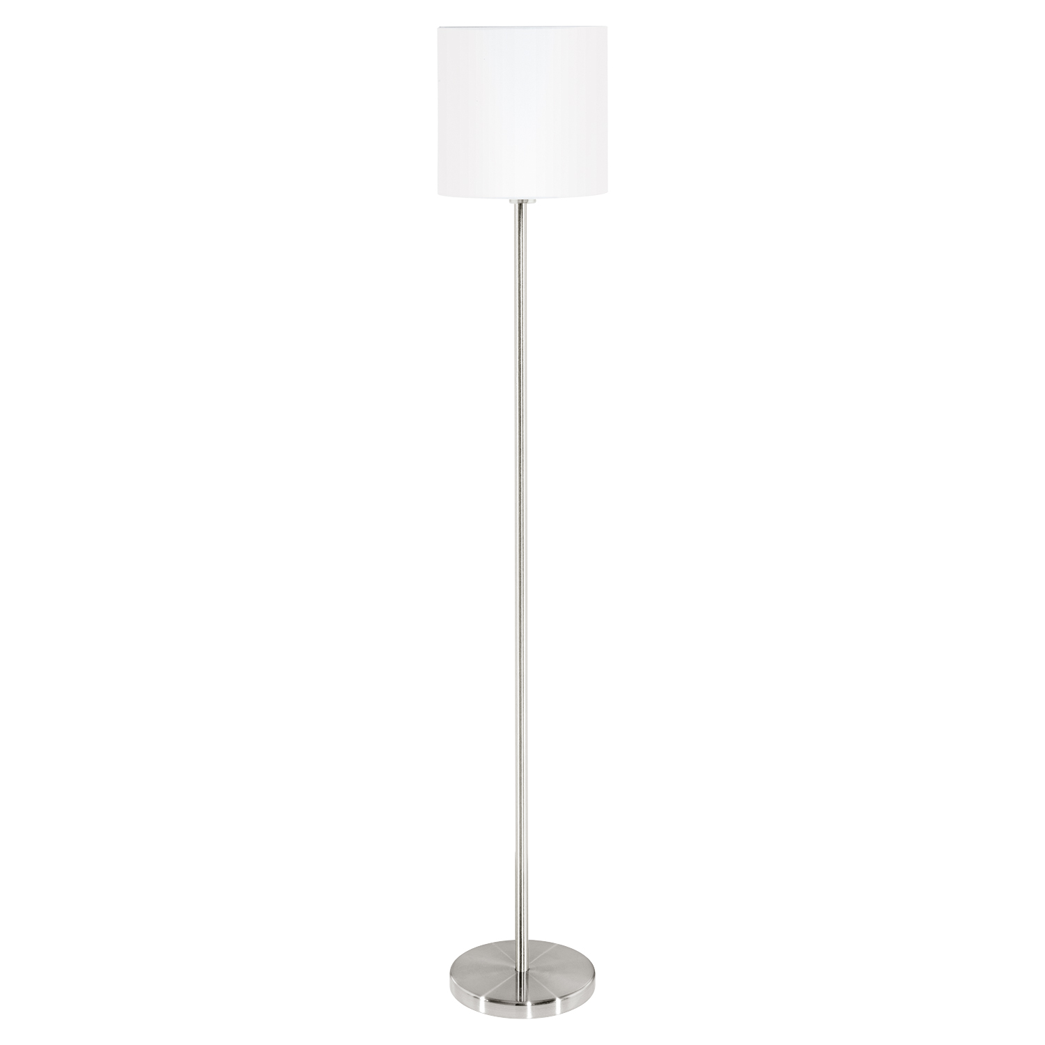 EGLO PASTERI matt nikkel-fehér állólámpa (EG-95164) E27 1 izzós IP20