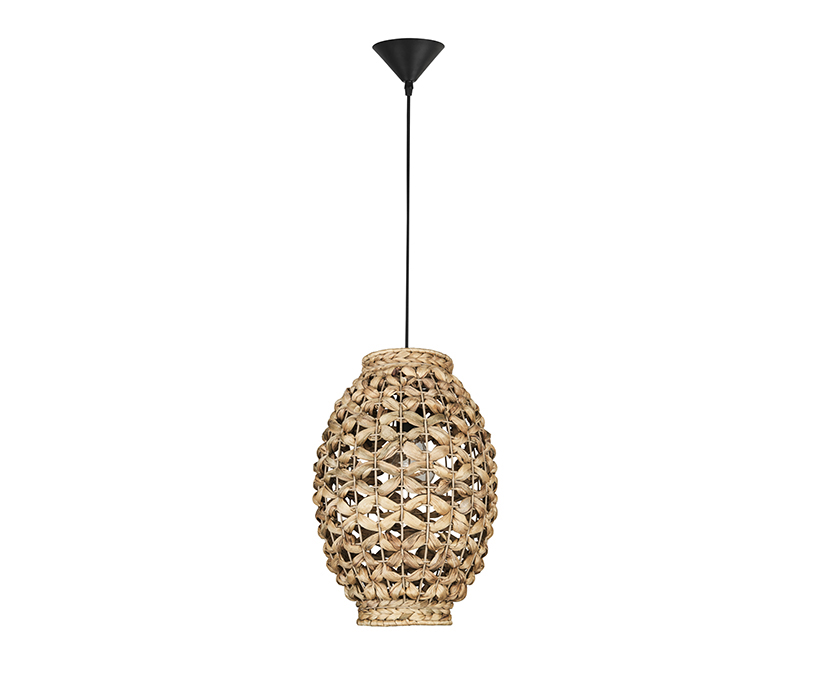 Nova Luce Griffin barna függesztett lámpa (NL-9858748) E27 1 izzós IP20
