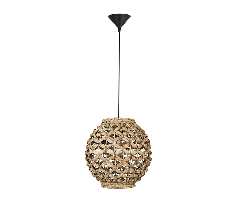 Nova Luce Griffin barna függesztett lámpa (NL-9858720) E27 1 izzós IP20