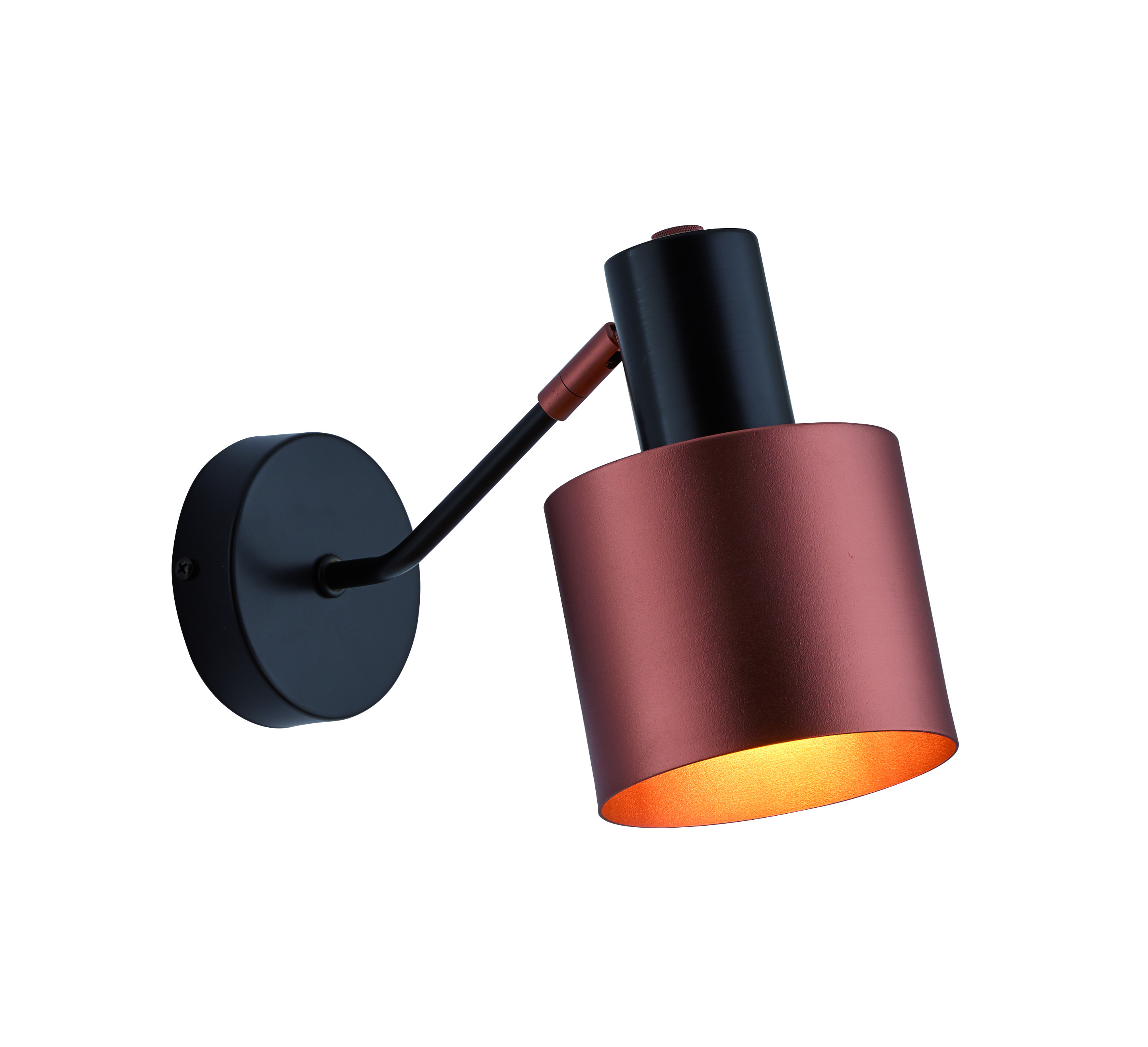 Viokef Dexter fekete falikar (VIO-4216000) E27 1 izzós IP20