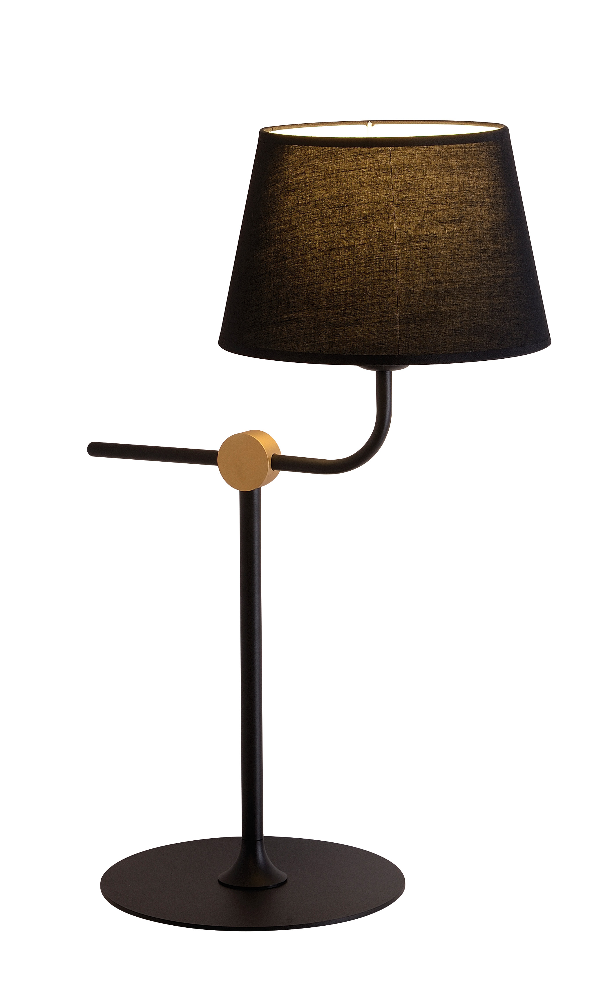 Viokef Largo fekete asztali lámpa (VIO-4221500) E27 1 izzós IP20