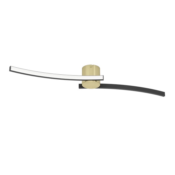 Eglo Aieta sárgaréz-fekete LED mennyezeti lámpa (EG-901216) LED 1 izzós IP20 Eglo Aieta sárgaréz-fekete LED mennyezeti lámpa (EG-901216) LED 1 izzós IP20