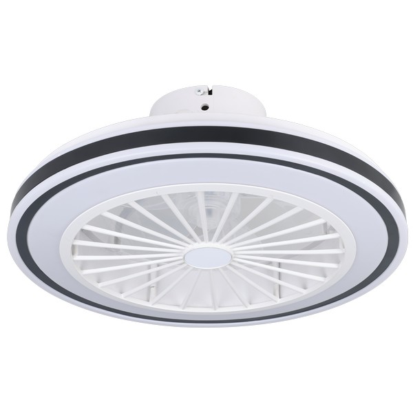 Eglo Almeria fehér-fekete LED mennyezeti ventilátoros lámpa (EG-35182) LED 1 izzós IP20 Eglo Almeria fehér-fekete LED mennyezeti ventilátoros lámpa (EG-35182) LED 1 izzós IP20