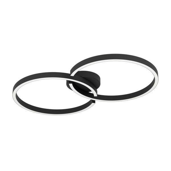 Eglo Amandolo fekete LED mennyezeti lámpa (EG-900955) LED 1 izzós IP20 Eglo Amandolo fekete LED mennyezeti lámpa (EG-900955) LED 1 izzós IP20