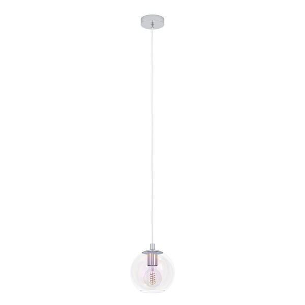 Eglo Ariscani 2 króm függesztett lámpa (EG-901918) E27 1 izzós IP20