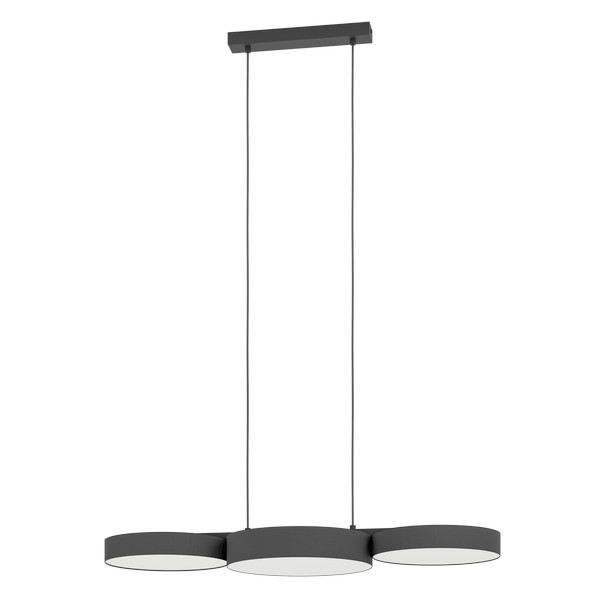 Eglo Barbano-Z fekete LED függesztett lámpa (EG-900854) LED 3 izzós IP20 Eglo Barbano-Z fekete LED függesztett lámpa (EG-900854) LED 3 izzós IP20