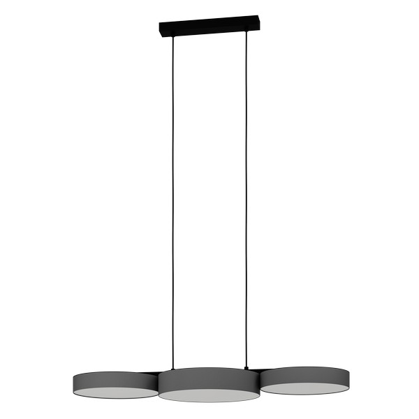Eglo Barbano-Z szürke LED függesztett lámpa (EG-900856) LED 3 izzós IP20 Eglo Barbano-Z szürke LED függesztett lámpa (EG-900856) LED 3 izzós IP20