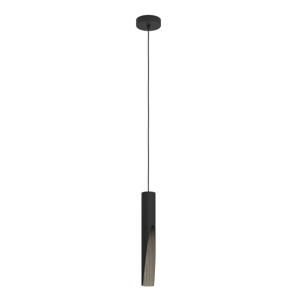 Eglo Barbotto fekete-barna függesztett lámpa (EG-901732) GU10 1 izzós IP20