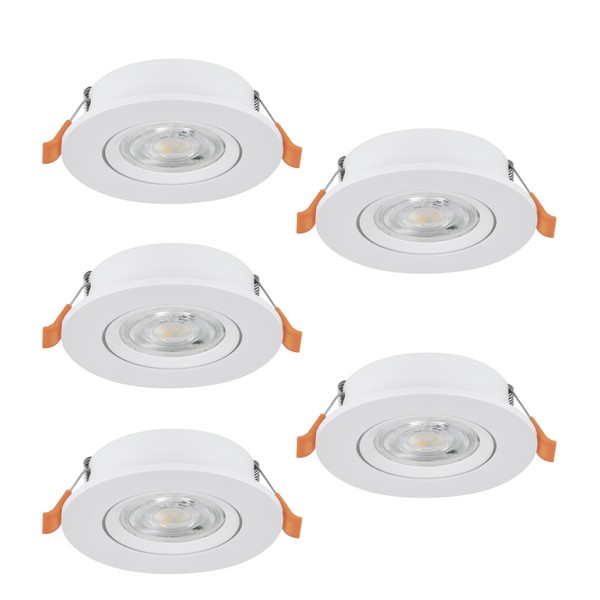 Eglo Barranco fehér LED mennyezetbe építhető lámpa (EG-902263) LED 5 izzós IP20 Eglo Barranco fehér LED mennyezetbe építhető lámpa (EG-902263) LED 5 izzós IP20