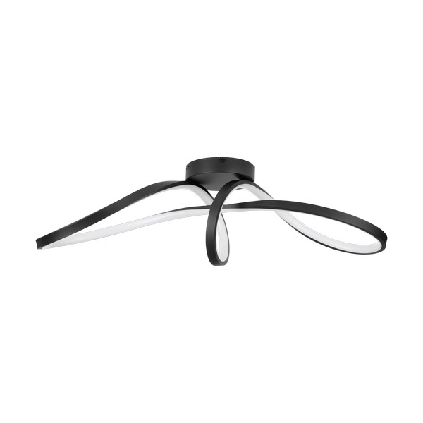 Eglo Calarossa-Z fekete LED mennyezeti lámpa (EG-901158) LED 1 izzós IP20 Eglo Calarossa-Z fekete LED mennyezeti lámpa (EG-901158) LED 1 izzós IP20