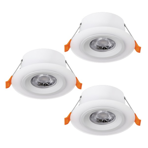 Eglo Calonge fehér LED mennyezetbe építhető lámpa szett (EG-900913) LED 3 izzós IP20 Eglo Calonge fehér LED mennyezetbe építhető lámpa szett (EG-900913) LED 3 izzós IP20