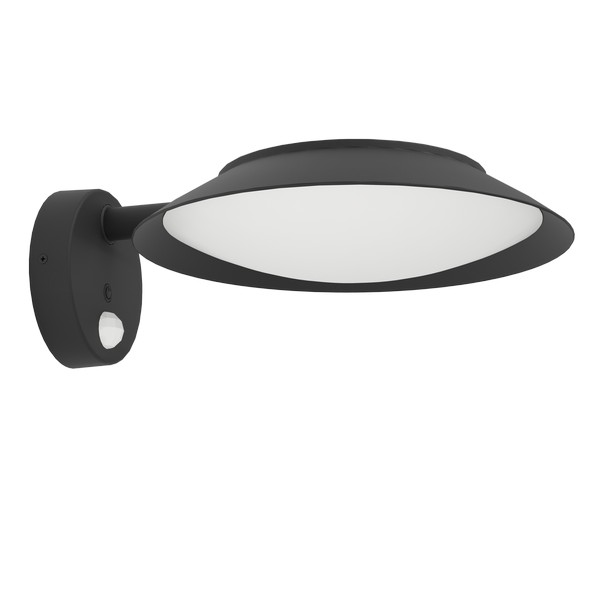 Eglo Cerrisi fekete LED napelemes kültéri falikar (EG-901079) SOLAR-LED 1 izzós IP44 Eglo Cerrisi fekete LED napelemes kültéri falikar (EG-901079) SOLAR-LED 1 izzós IP44