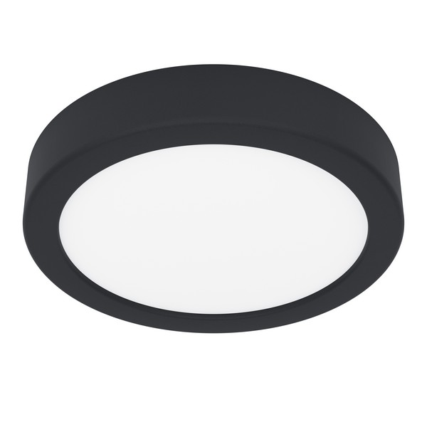 Eglo Fueva 6 fekete fürdőszobai LED mennyezeti lámpa (EG-901324) LED 1 izzós IP44 Eglo Fueva 6 fekete fürdőszobai LED mennyezeti lámpa (EG-901324) LED 1 izzós IP44