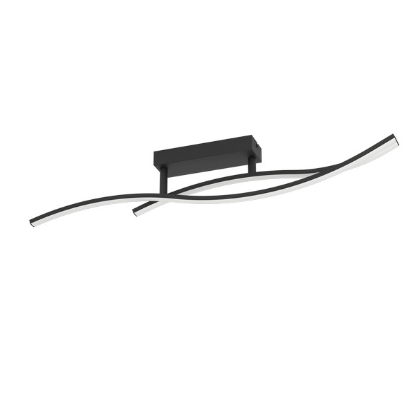Eglo Grisolia fekete LED mennyezeti lámpa (EG-901206) LED 1 izzós IP20 Eglo Grisolia fekete LED mennyezeti lámpa (EG-901206) LED 1 izzós IP20