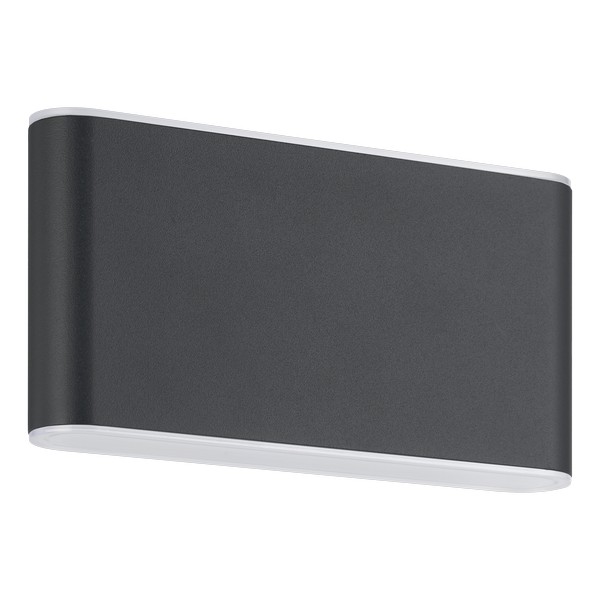 Eglo Grutti antracit LED kültéri fali lámpa (EG-901026) LED 2 izzós IP65 Eglo Grutti antracit LED kültéri fali lámpa (EG-901026) LED 2 izzós IP65