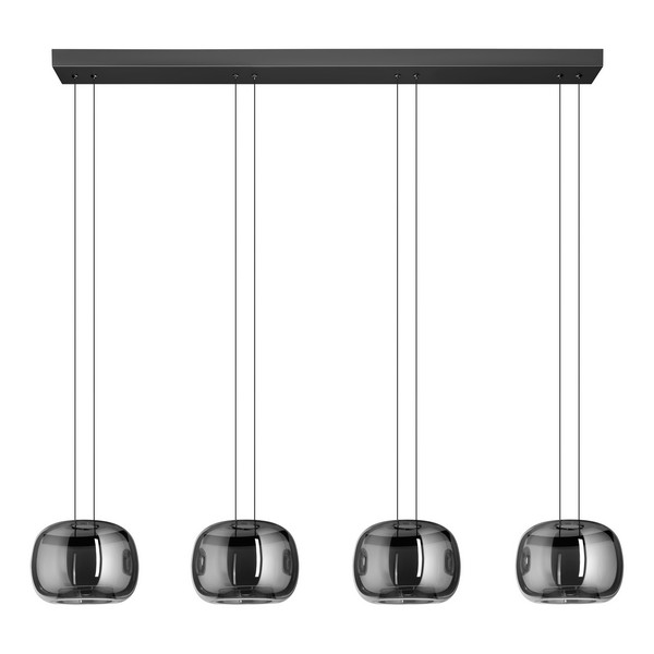 Eglo Hortunas fekete LED függesztett lámpa (EG-390433) LED 4 izzós IP20 Eglo Hortunas fekete LED függesztett lámpa (EG-390433) LED 4 izzós IP20
