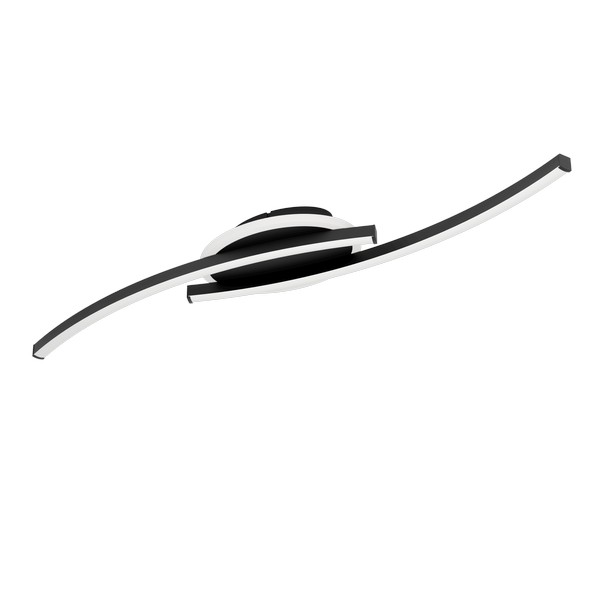 Eglo Lungolago fekete LED mennyezeti lámpa (EG-901218) LED 1 izzós IP20