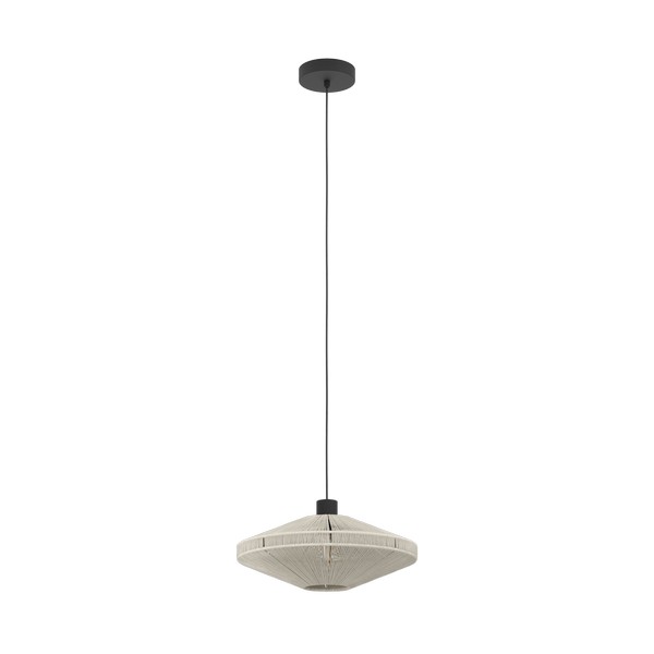 Eglo Midsumer fekete függesztett lámpa (EG-43999) E27 1 izzós IP20 Eglo Midsumer fekete függesztett lámpa (EG-43999) E27 1 izzós IP20