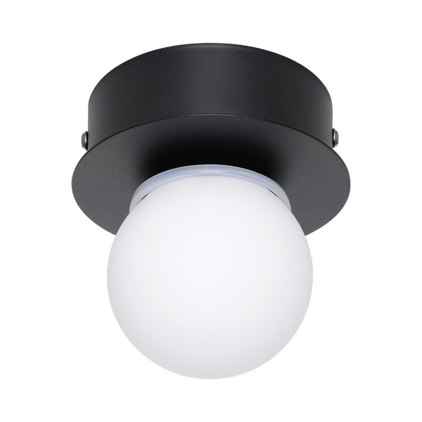 Eglo Mosiano fekete-fehér fürdőszobai fali/mennyezeti lámpa (EG-900659) LED 1 izzós IP44