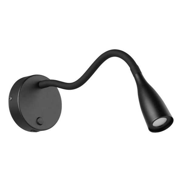 Eglo Olivandino 1 fekete LED fali lámpa (EG-901781) LED 1 izzós IP20