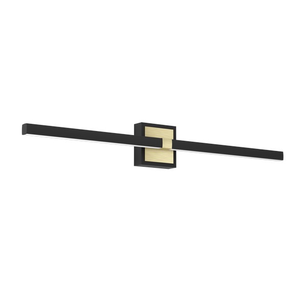 Eglo Peguera fekete-sárgaréz fürdőszobai LED fali lámpa (EG-900929) LED 1 izzós IP44 Eglo Peguera fekete-sárgaréz fürdőszobai LED fali lámpa (EG-900929) LED 1 izzós IP44